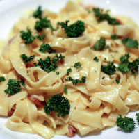 Slávne Tagliatelle carbonara IMG 58641