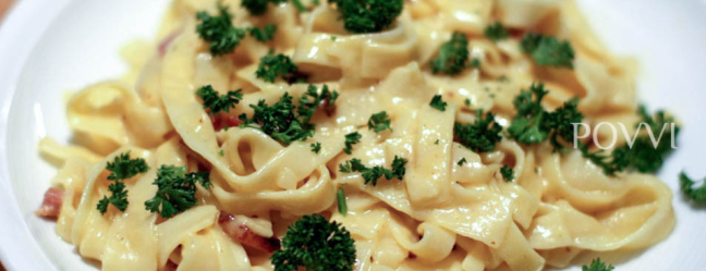 Tagliatelle carbonara IMG 58641