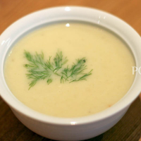 Venkelsoep met roze garnalen IMG 66211