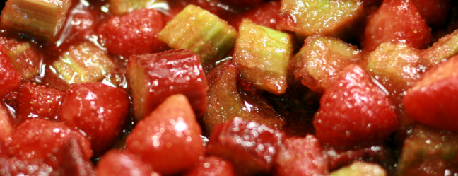 Aardbeien – rabarberconfituur, Jahodovo – rebarborový lekvár IMG 7095 001