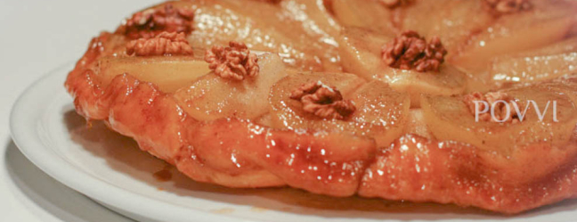 Tarte Tatin with pears IMG 83621