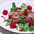 Steak with raspberries IMG 0358 21