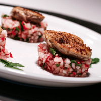 Kwartelfilets op tartaar van groenten IMG 04991