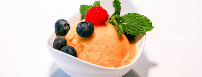 Passion fruit sherbet IMG 05951