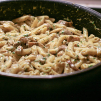 Penne met cèpes en saus IMG 47251
