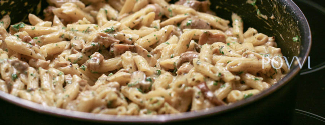 Penne met cèpes en saus IMG 47251