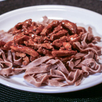 Varkens sauté met kastanjetagliatelle IMG 29631