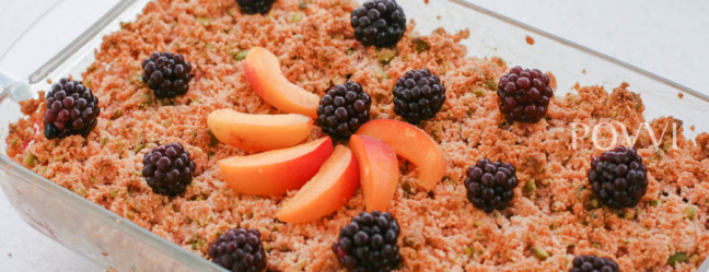 Apricot-berry crumble IMG 1188