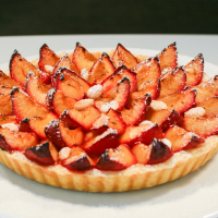 Caramelised plum tart IMG 9046 4
