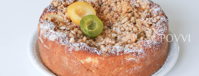 Slivková torta s chrumkavými orieškami IMG 2354