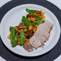 Varkenshaas met herfstratatouile DSC01110