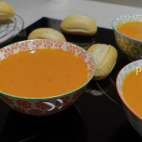 Tekvicovo – paradajková polievka DSC01530