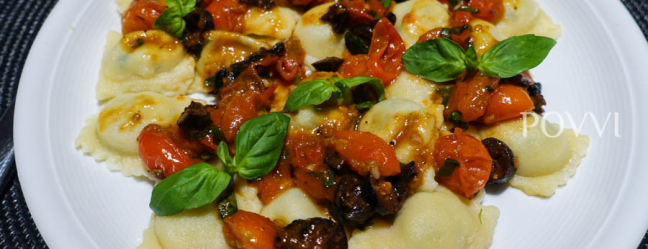 Ravioli met Zeebaars DSC02185