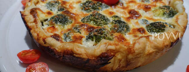 Quiche with broccoli & salmon DSC03658