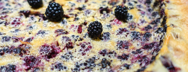 Clafoutis met braambessen DSC06119