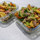 Zimný šalát s kačkou a slaninou ® DSC07353