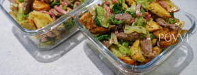 Winter Salad with duck and bacon ® DSC07353