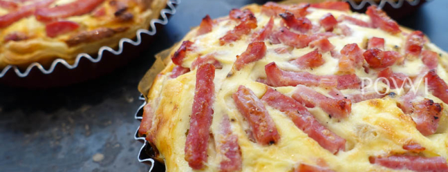 Mini quiche so šunkou a šalotkou DSC08586