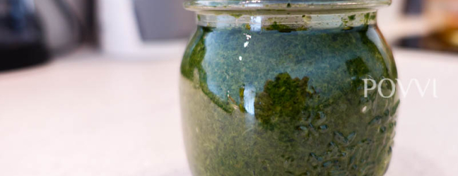 Mint & Parsley pesto DSC08599