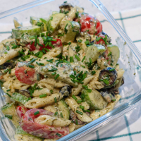 Yesterday’s Mediterranean salad DSC08745