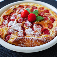Jahodové Clafoutis DSC09323