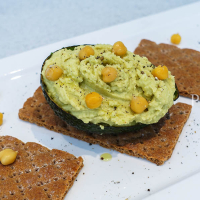 Kikkererwten & Avocado hummus DSC00003