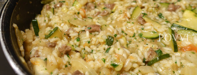 Risotto with fennel and zucchini DSC00699
