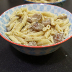 Pasta with Champignons & Meatballs DSC00827