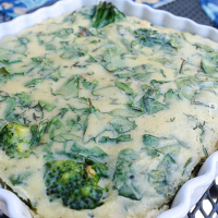 Savory clafoutis with broccoli DSC01297