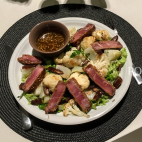 Cauliflower-fennel salad with marinated tuna IMG 8393
