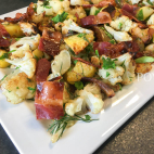 Cauliflower – apple- dill salad IMG 2129
